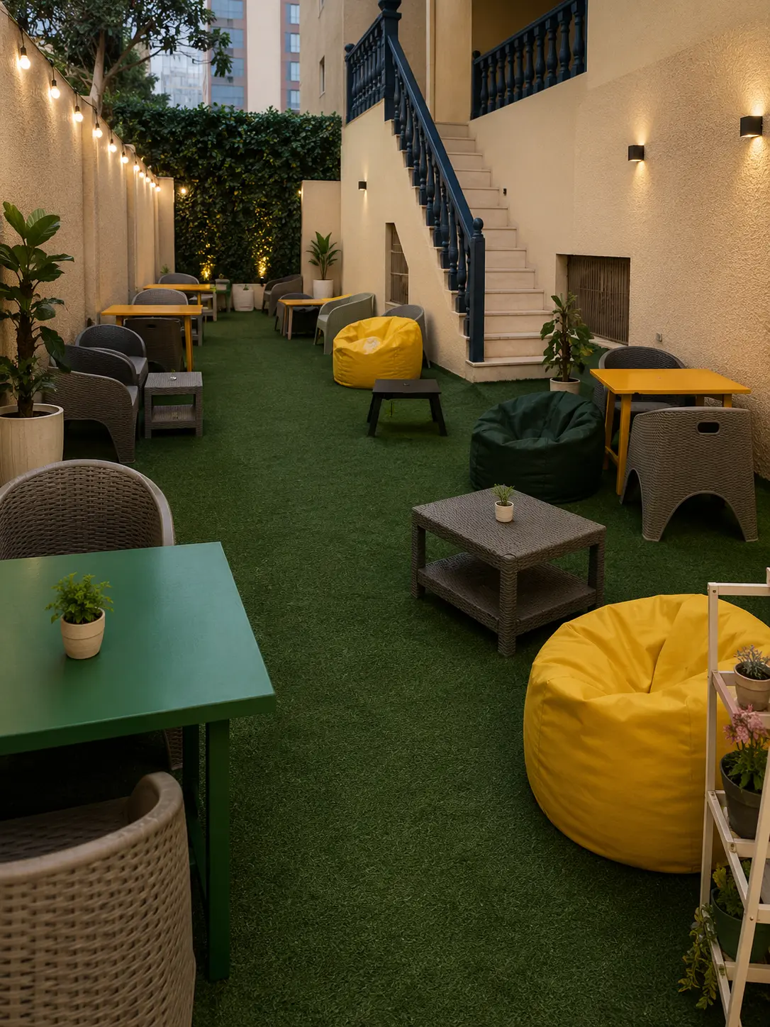 Outdoor area at Villa Spaces